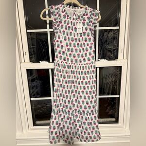 NWT J. Crew Factory Ruffle Sleeve Block Print Dress